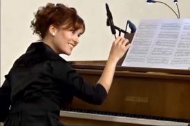 Kammermusik mit Pianistin Yuliya Drogalova und Cellistin Samira Aly in der Humboldt-Universität zu Berlin